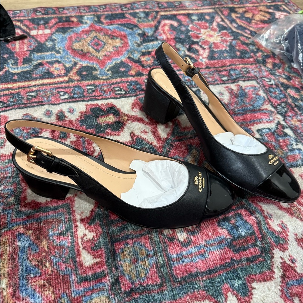 Coach Erica Slingback Heels - Picture 3 of 5